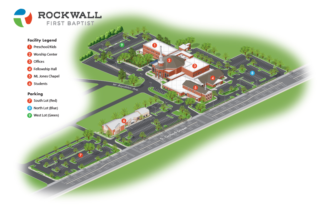 Rockwall Site Map